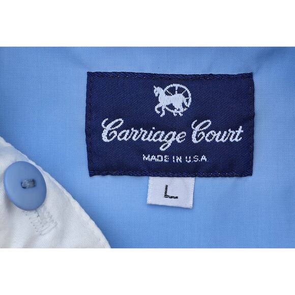 VTG Carriage Court Womens Light Blue Large Full Zip Jacket With Removable Collar - Picture 4 of 7